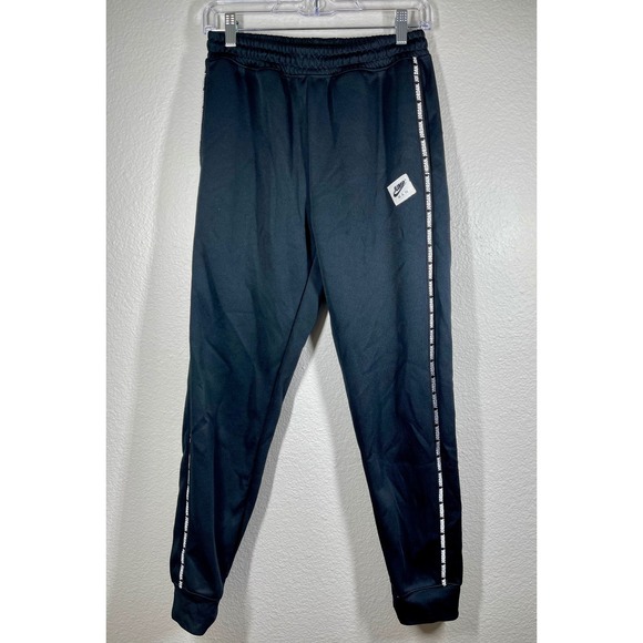 Nike Jordan Kids Black Jogger Pants XL Side Stripe Logo Jumpman boys 13-15 yrs - Picture 1 of 7